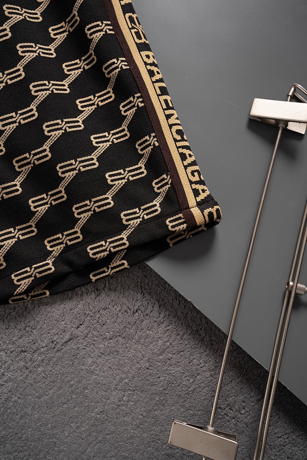 ブランドハーフパンツ素材ディテール